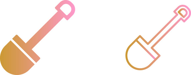 Hand Shovel Vector Icon