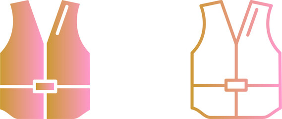 Swimming Vest Vector Icon