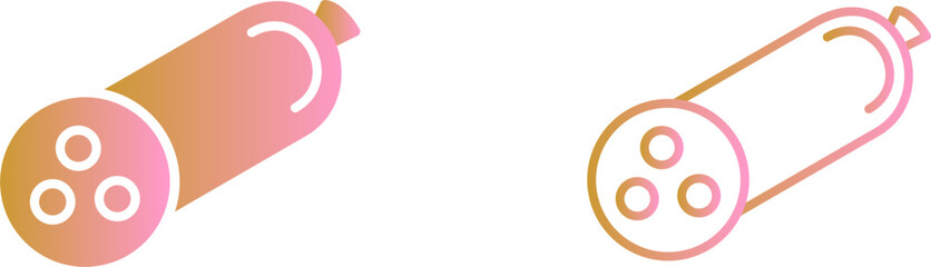 Salami Vector Icon
