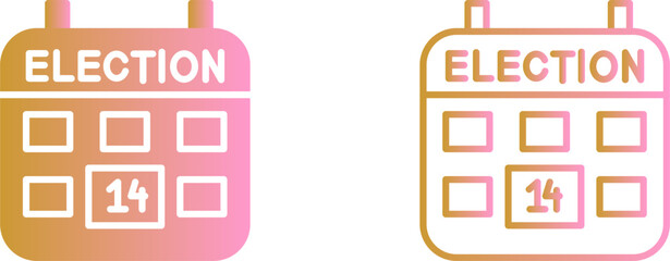 Election Day Vector Icon