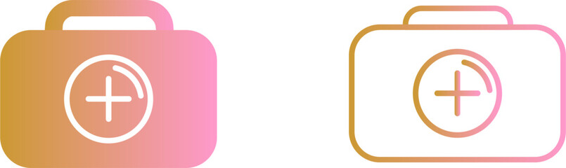 Fototapeta premium First Aid Vector Icon