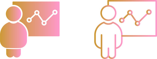 SEO Training Vector Icon