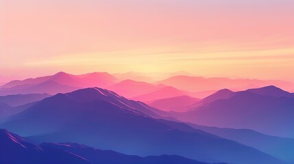 Obraz premium Gradient pink wallpaper