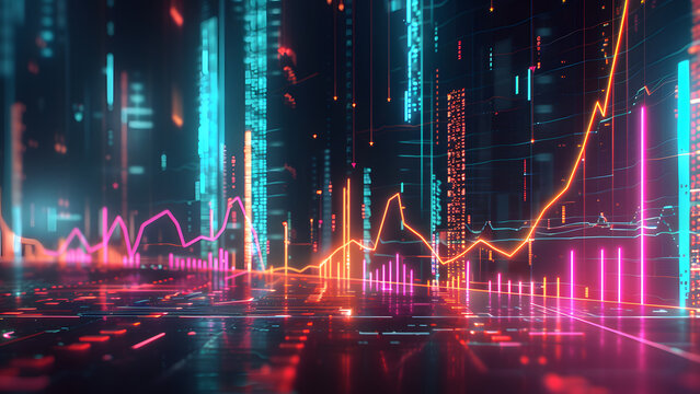 realistic high-resolution photo of data, with detailed background