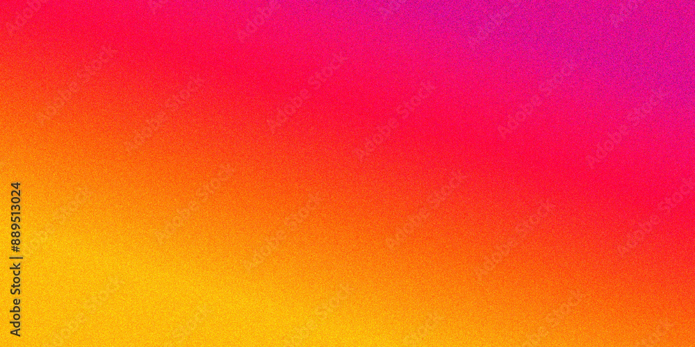 Poster Grainy gradient background, noise texture banner design with copy space, 80s 90s style retro backdrop header image