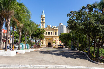 Largo da Matriz de Nossa Senhora do Ó - SÃO PAULO, SP, BRAZIL - JUNE 01, 2024: Largo da Matriz de...