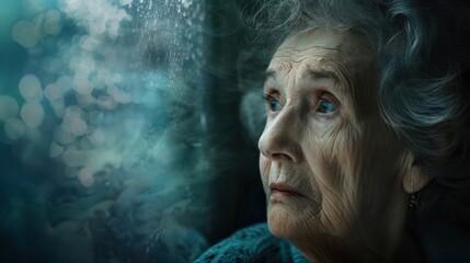 Mental health, stress, and anxiety therapy for elderly women. Depression, crisis and senior patient at psychologist, therapist and counseling of support, help and medical consulting service