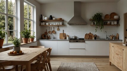 Scandinavian Inspired Kitchen