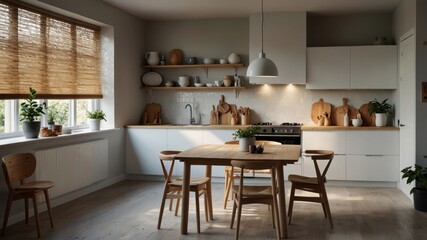 Scandinavian Inspired Kitchen