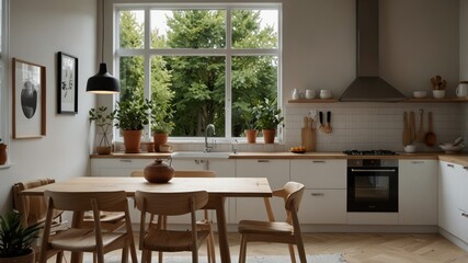 Scandinavian Inspired Kitchen