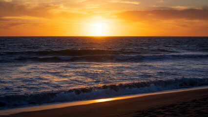Fototapeta premium California Malibu Sunset