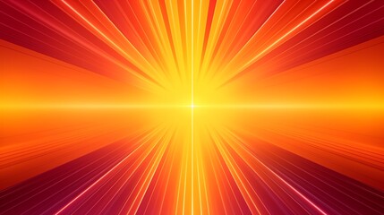 Obraz premium Sun rays abstract background design. Explosive light speed rays effect poster. Flash of bright light star concept wallpaper. Orange, red, yellow colors. Digital illustration art. AI artwork.