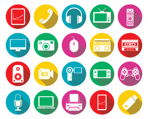 Devices Icons. Editable Stroke. Pixel Perfect. For Mobile and Web design