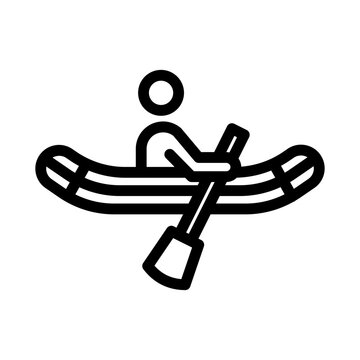 recommend clip art: 19 life raft line icon illustration vector graphic