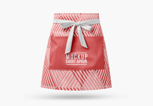 Short Apron Mockup