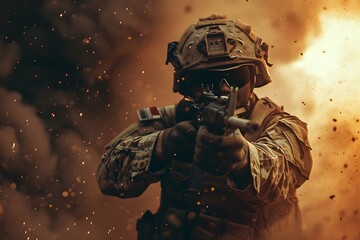 Fototapeta premium knight in armor riding a horse, warrior statue in battle gear