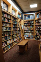 books in bookstore 