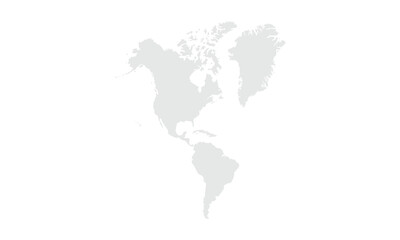 America map Grayscale,isolated on white background for website layouts,background,education, precise,customizable,Travel worldwide,map silhouette backdrop,earth geography, political,reports.