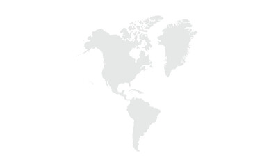 America map Grayscale,isolated on white background for website layouts,background,education, precise,customizable,Travel worldwide,map silhouette backdrop,earth geography, political,reports.