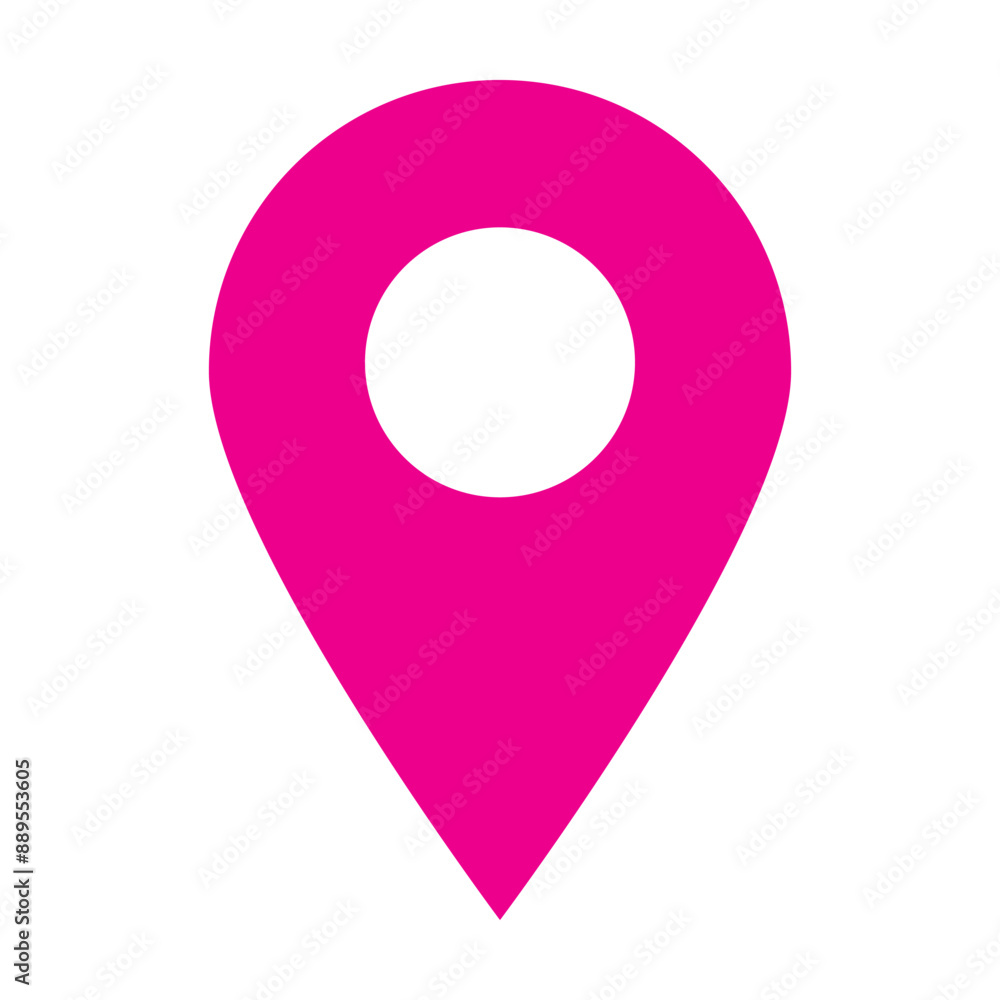 Poster map pointer icon