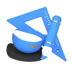 Back to School 3D Icon , Pack