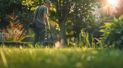 An individual immersed in cool blue light glances at floating digital particles, embodying the essence of futuristic exploration and technological advancement.