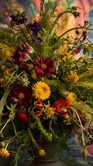 Bouquet of wild flowers