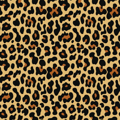 
Animal leopard print, seamless vector fashion illustration for fashion design, paper, fabric