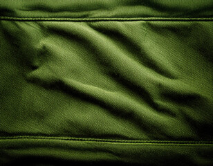 Fototapeta premium Rich Olive Green Denim Texture Background with a Rugged, Durable Appearance for Bold Designs