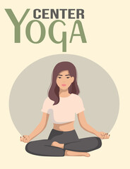 Poster for Yoga Center