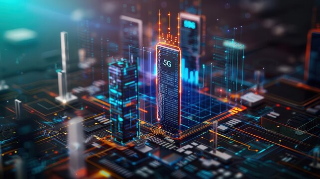 5G technology, layered network architecture, coverage study, next-gen communication