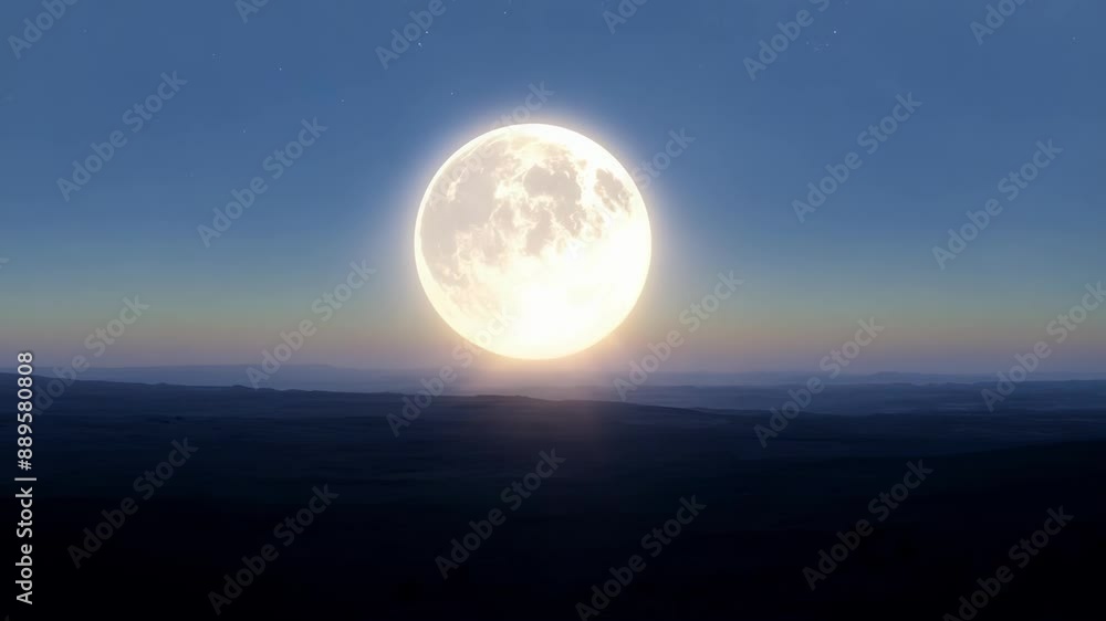 Poster as the shadow passes over the world is enveloped in a momentary darkness creating a sense of awe and