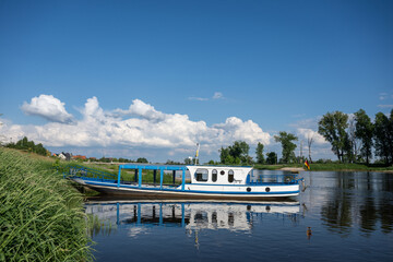 Bootsfahrt auf der Elbe