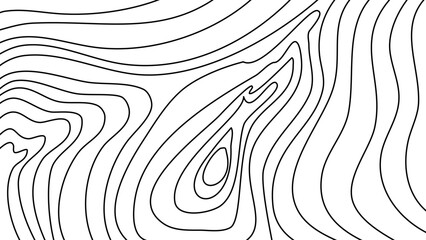 Topographic contour map grid background