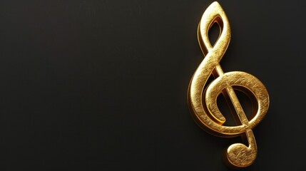 Obraz premium Music tone symbol 3d background