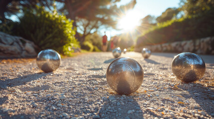 petanque balls