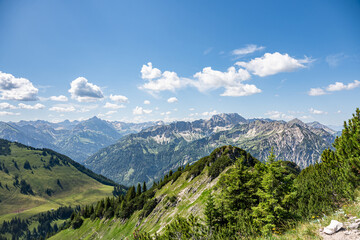 Fototapeta premium Alpenpanorama