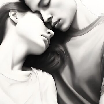 graphic drawing conveying feelings