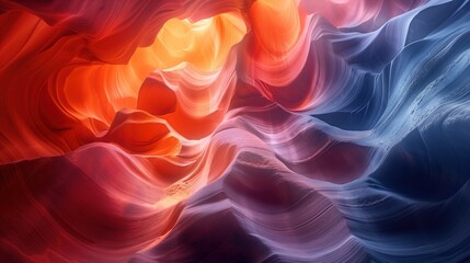 Colorful Slot Canyon