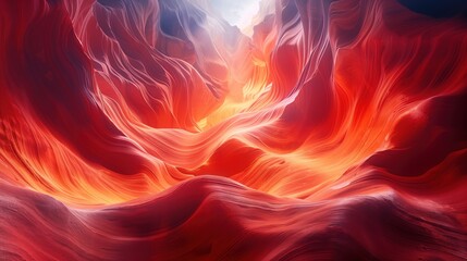 Obraz premium Colorful Slot Canyon