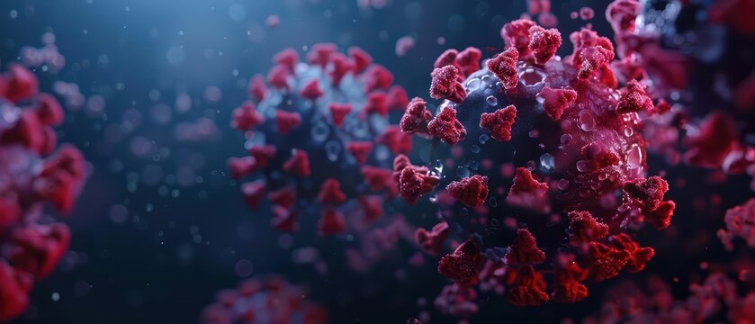 Paramyxovirus is illustrated in an ultramodern