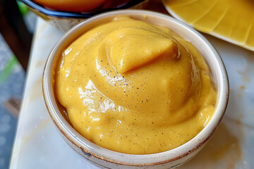 Delicious mustard sauce