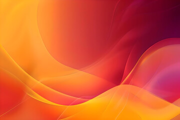 Vibrant Abstract Gradient Background in Oranges and Reds