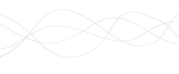 Abstract wave elements. Seamless wave pattern. Wavy curve line art striped graphic template. Continuous wavy lines. 