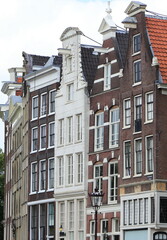 Fototapeta premium Amsterdam Keizersgracht Traditional Canal House Facades, Netherlands