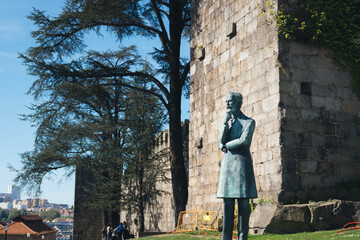 Naklejka premium Beautiful Sights of Porto, Portugal: Urban and Coastal Landscapes