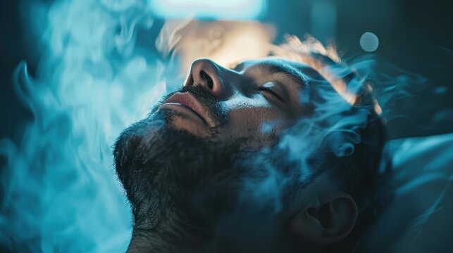 Cyanide poisoning effects on a person: severe headache, respiratory distress, and coma