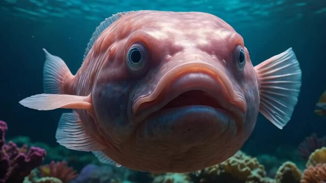 funny fish underwater