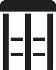 Stool Glyph Icon
