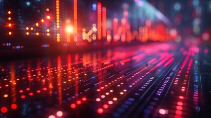 Fototapeta premium AI recommending portfolio diversification strategies, technology in finance, optimized investing